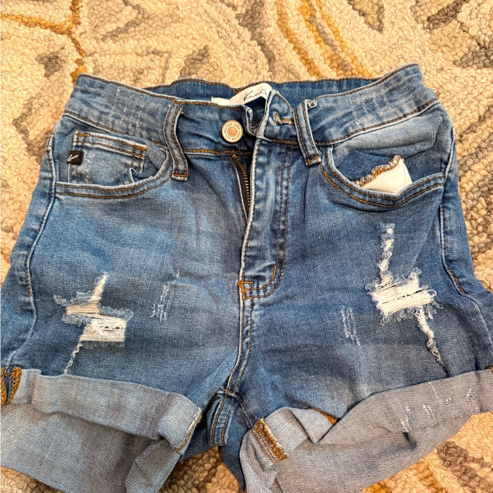 Kancan blue jean shorts